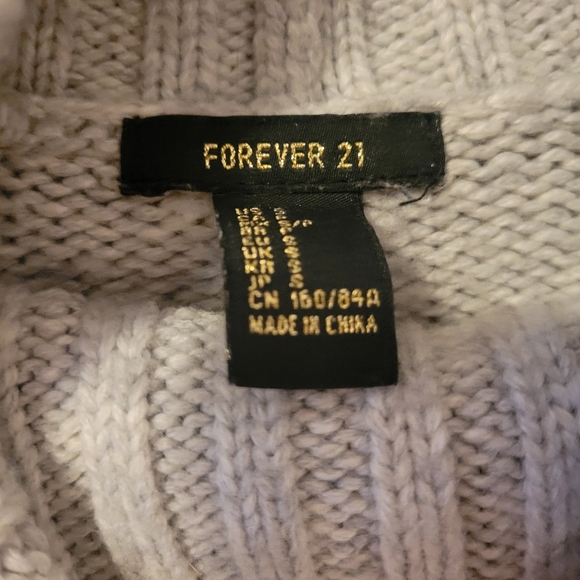 Forever 21 Gray Knit Sweater - Picture 4 of 7